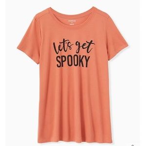 Torrid “Let’s Get Spooky” Slimfit Halloween Tee